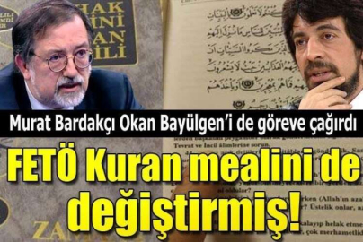 GAZETESİNİN VERDİĞİ KURAN TEVSİRİNİ DEĞİŞTİRDİ