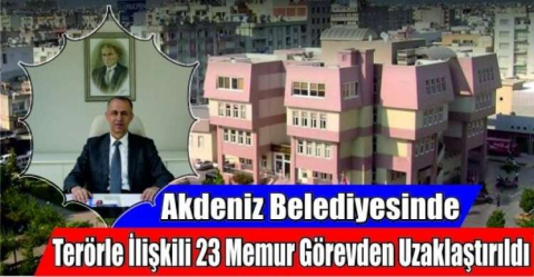 AKDENİZ BELEDİYESİ TEMİZLENİYOR