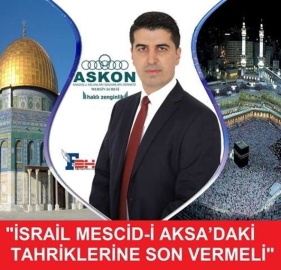 ASKON'DAN İSRAİL'E SERT TEPKİ