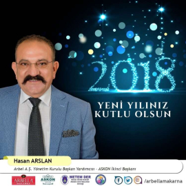 ARSLAN "2018 YILI HAYIRLARA VESİLE OLSUN"