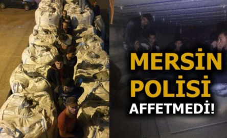 MERSİN POLİSİ AFFETMEDİ!