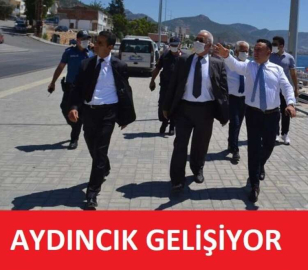 VALİ SU AYDINCIK BÖLGESİNİ İNCELEDİ