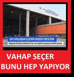 VAHAP SEÇER "KOCAMAZ İMZALI "PROJELERİ SEVİYOR