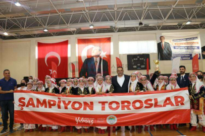 HALK OYUNLARINDA ŞAMPİYON YİNE TOROSLAR BELEDİYESİ