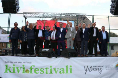 TOROSLAR KİVİ FESTİVALİ’NİN COŞKUSU MERSİN’İ SARDI