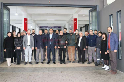 YILMAZ, OTOMOTİV SEKTÖRÜNDE HİZMET VEREN ESNAFLA BİR ARAYA GELDİ