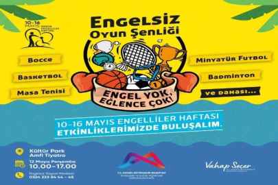 MERSİN BÜYÜKŞEHİR’LE ENGELLİLER HAFTASI’NDA ‘ENGEL YOK, EĞLENCE ÇOK’