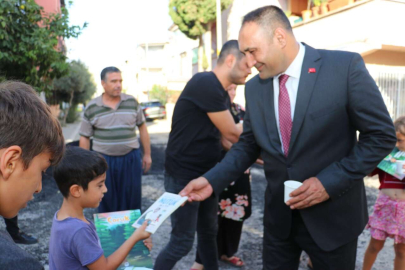 Başkan Yılmaz, Çalışmaları İnceledi, Çocukları Sevindirdi