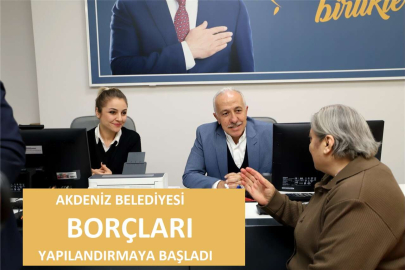 Akdeniz Belediyesi, Borçları Yapılandırmaya Başladı