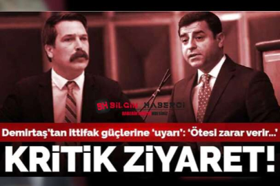 Demirtaş, Erkan Baş Aracılığıyla İttifak Güçlerine 'uyarı'da Bulundu