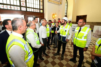 ULAŞTIRMA VE ALTYAPI BAKANI ABDULKADİR URALOĞLU TARİHİ HAYDARPAŞA GARINDAKİ RESTORASYON ÇALIŞMALARINI İNCELEDİ…